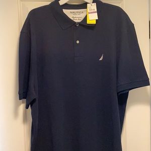 NWT Nautica Men’s XXL navy polo